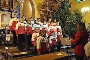 Dotacja na wyposażenie chóru dziecięcego Biedronki w Niewieścinie